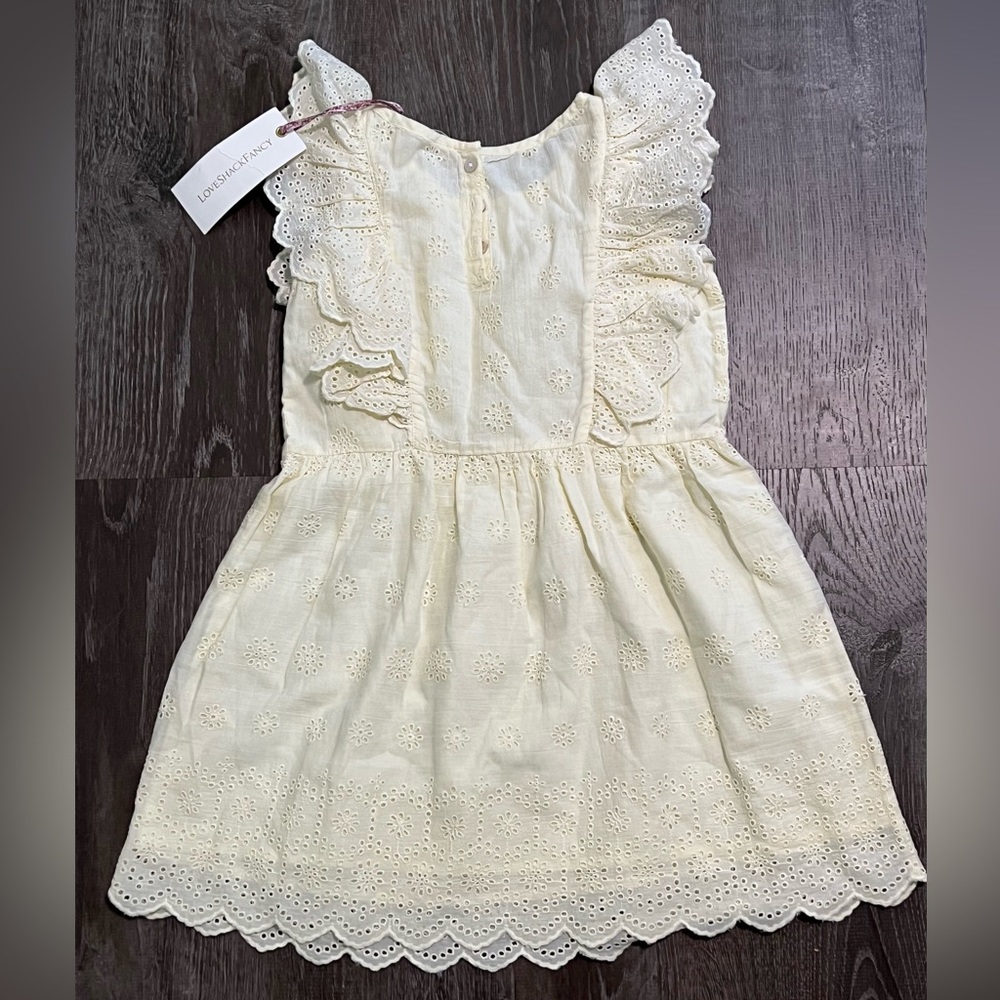 LoveShackFancy Sylvie Pisco Dress**Size 4-5,5-6***$235 - Picture 7 of 7